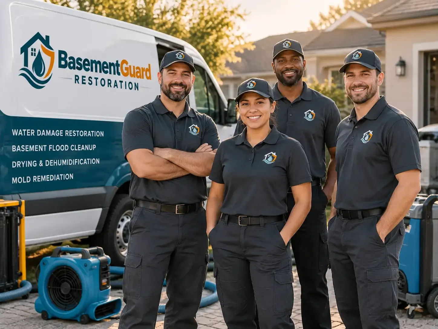 Basement Water Damage Restoration company in Guys Mills, PA